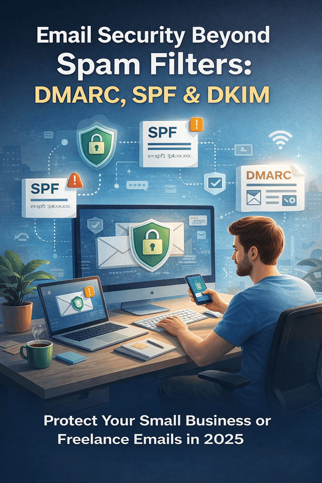 Email Security Beyond Spam Filters: DMARC, SPF & DKIM for Small Businesses in 2026