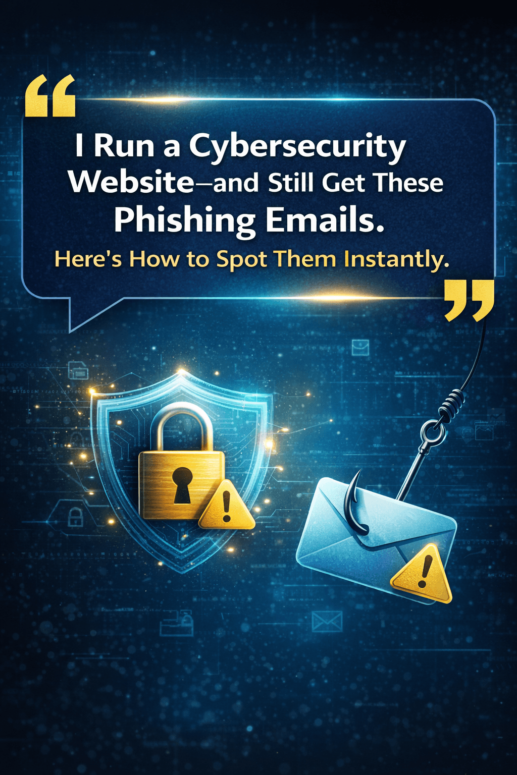 Run a Cybersecurity Website — and I Still Get These Phishing Emails