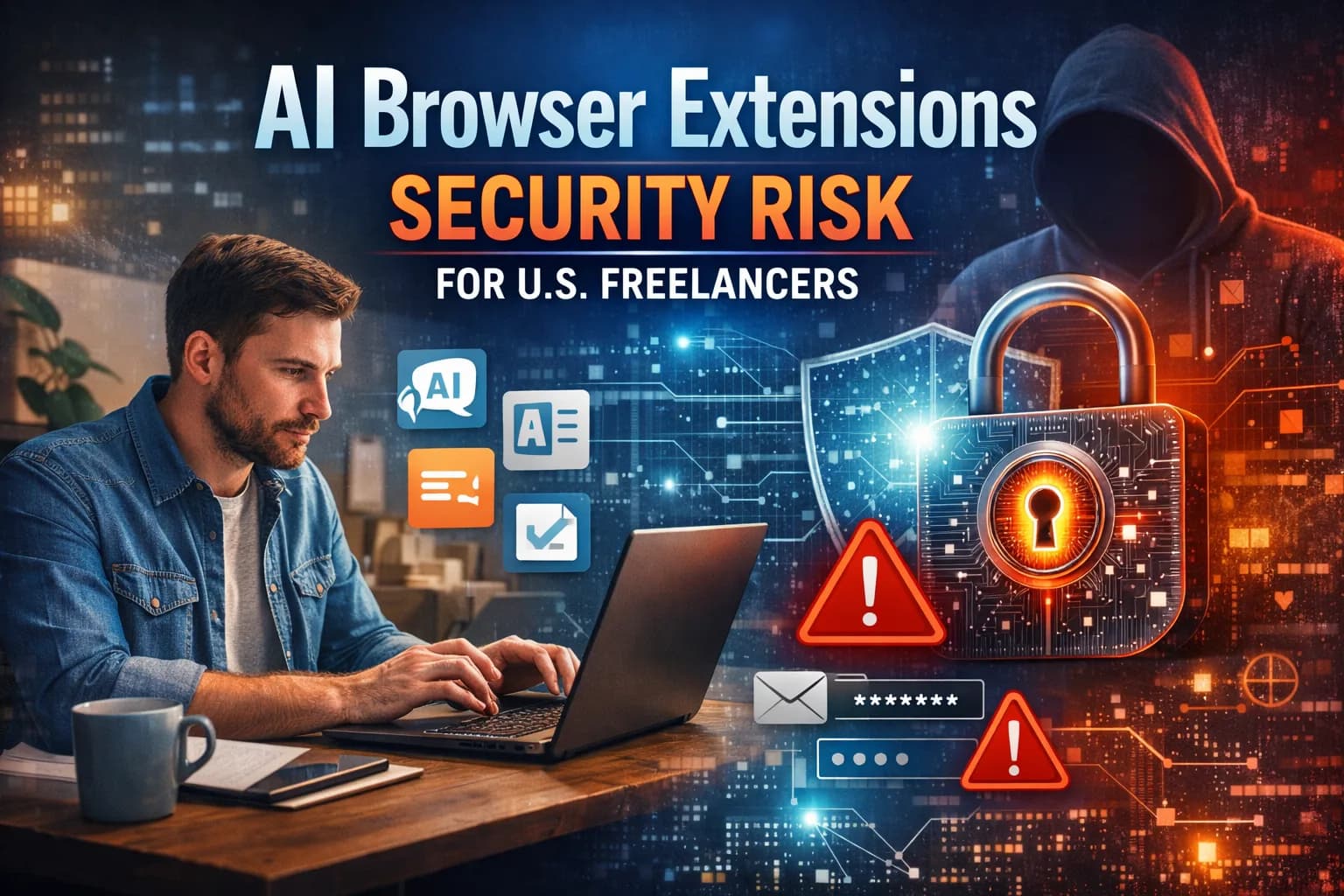 AI Browser Extensions: Hidden Security Risk for U.S. Freelancers?