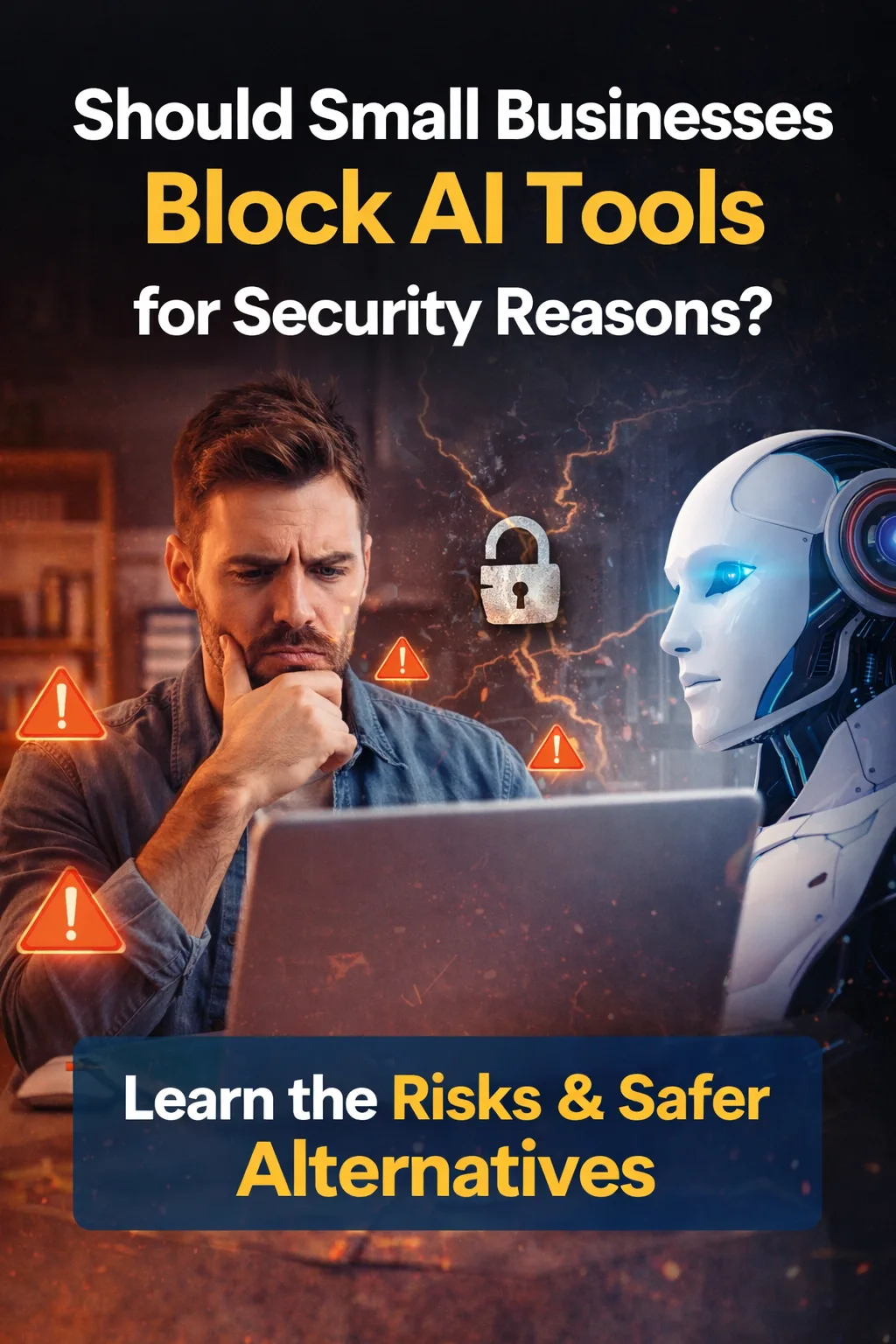 Should Small Businesses Block AI Tools for Security Reasons?